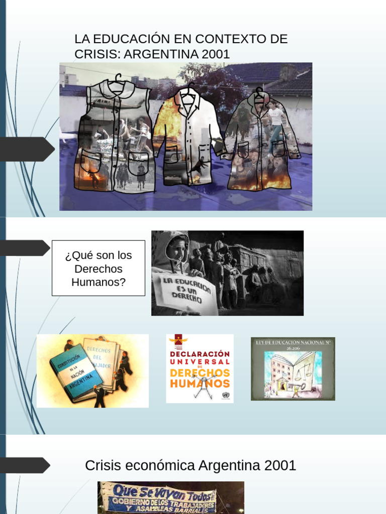 La Educación en Contexto de Crisis | PDF