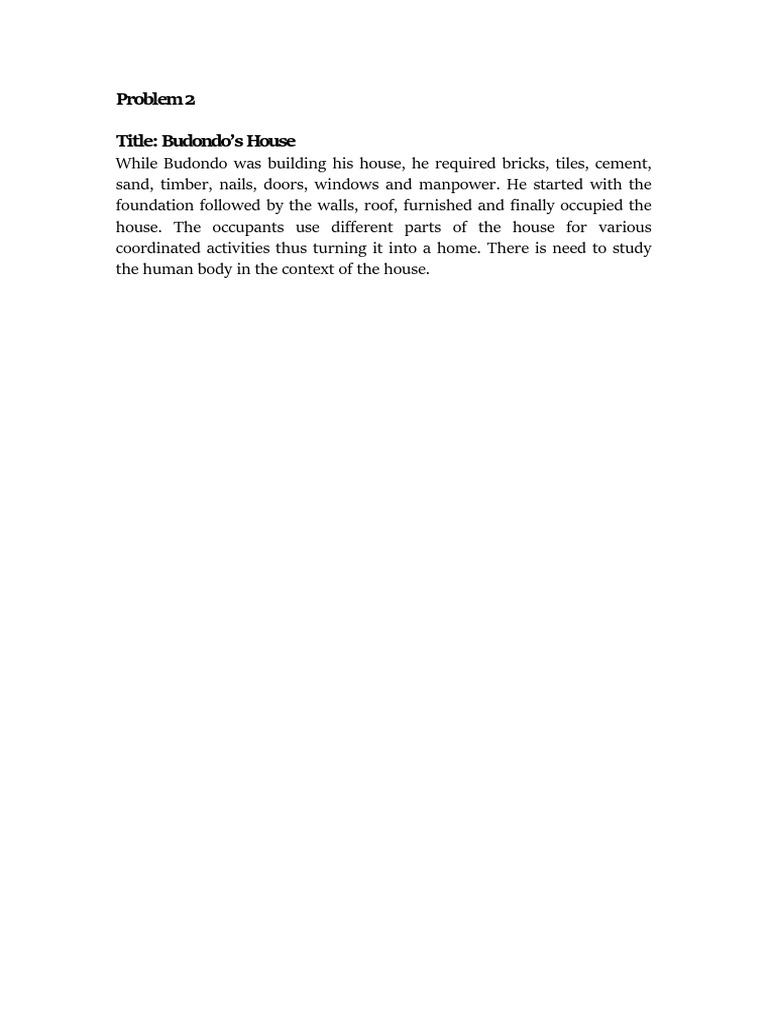 Tutorial Problem 2 - CHS 1107 | PDF