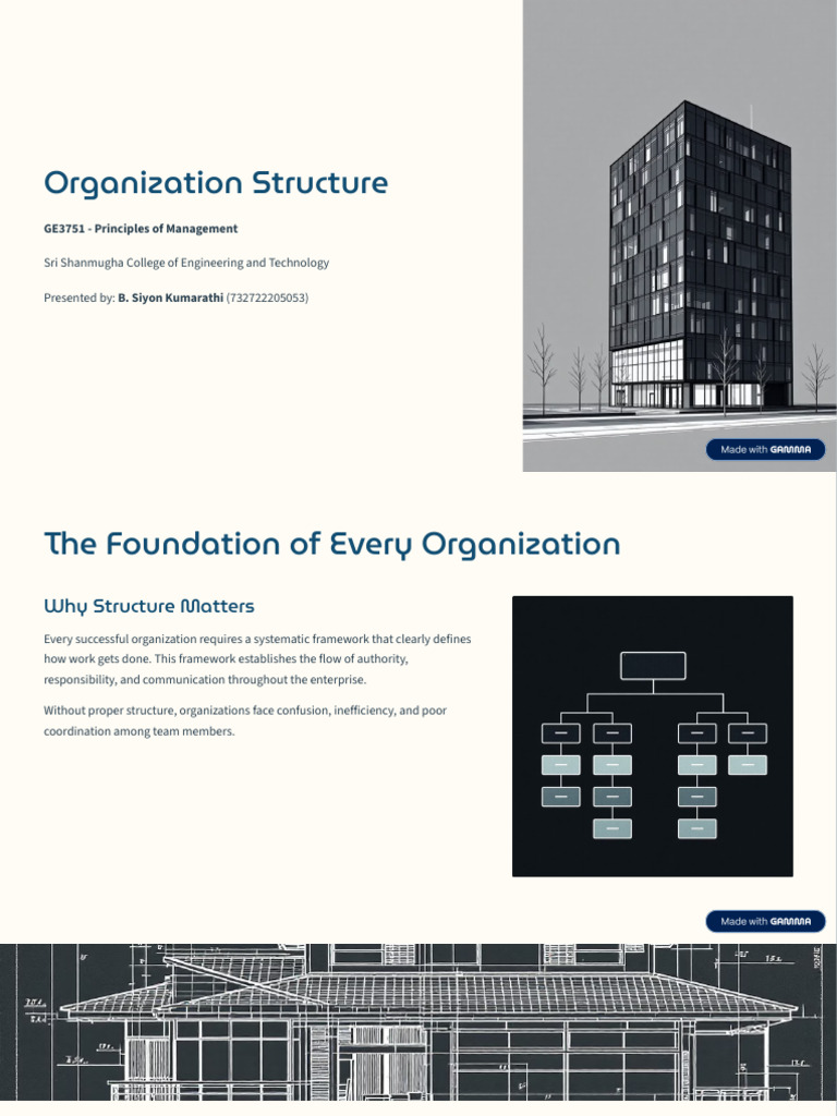 Understanding Organization Structure Essentials | PDF | Organizational ...