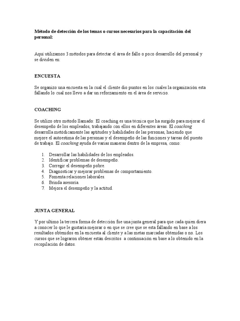 Capacitación para Gerentes de Sucursal | PDF | Planificación | Business