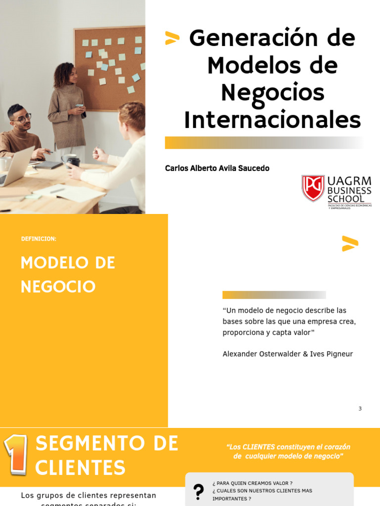 Modelos de Negocios Internacionales | PDF | Modelo de negocio ...