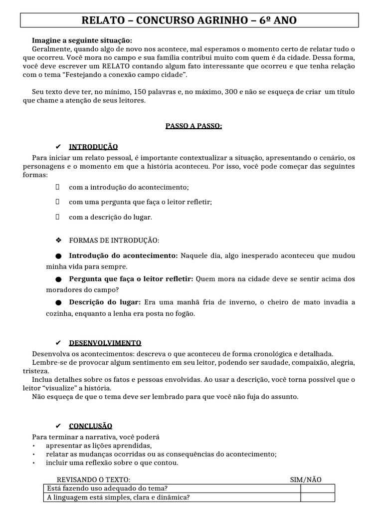 Festejando a Conexão Campo-Cidade | PDF