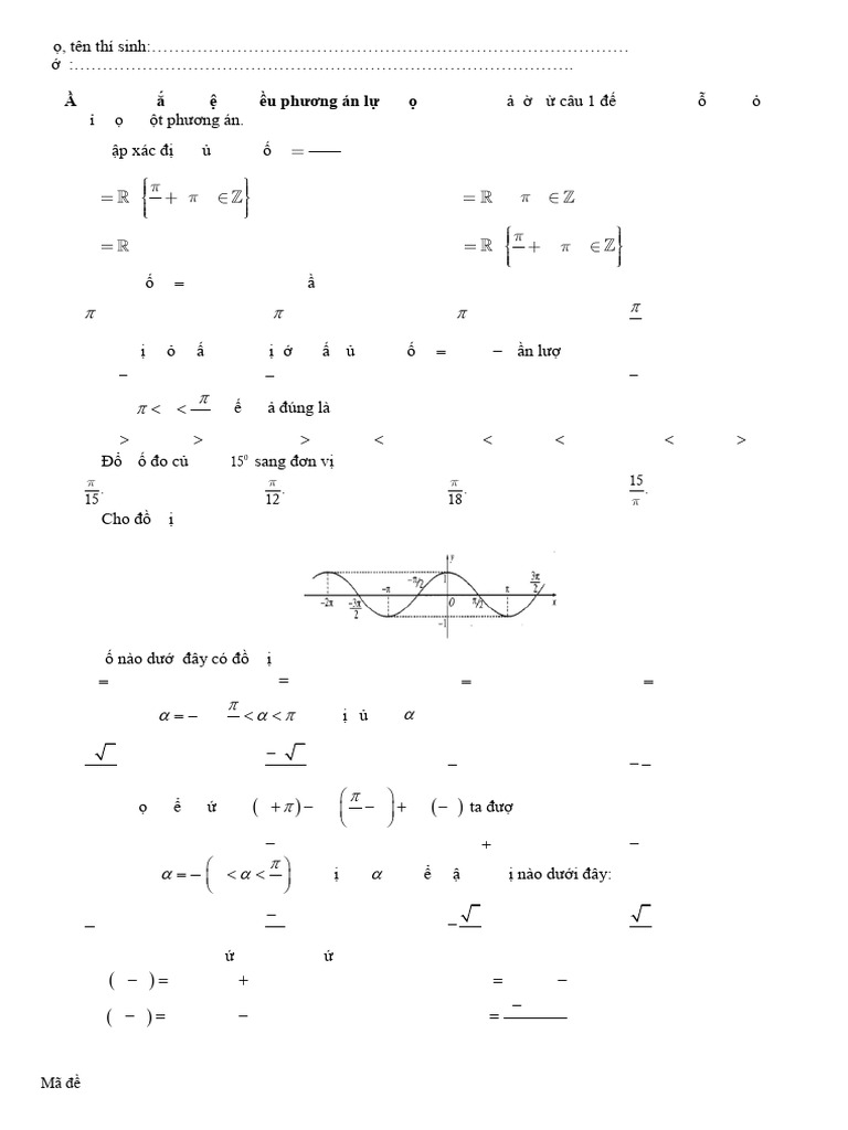 11 Đề Kttx Lần 1 - Ht | PDF