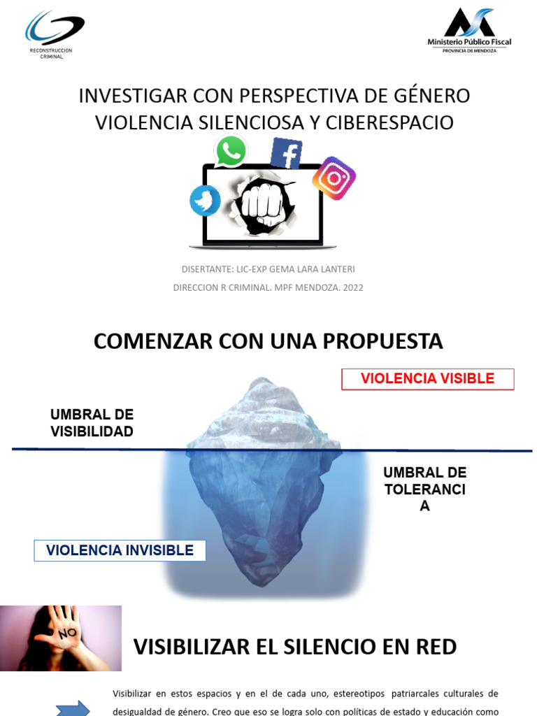 GEMA LARA VIOLENCIA DIGITAL INVESTIGAR CON PERSPECTIVA DE GENERO 26 NOV ...