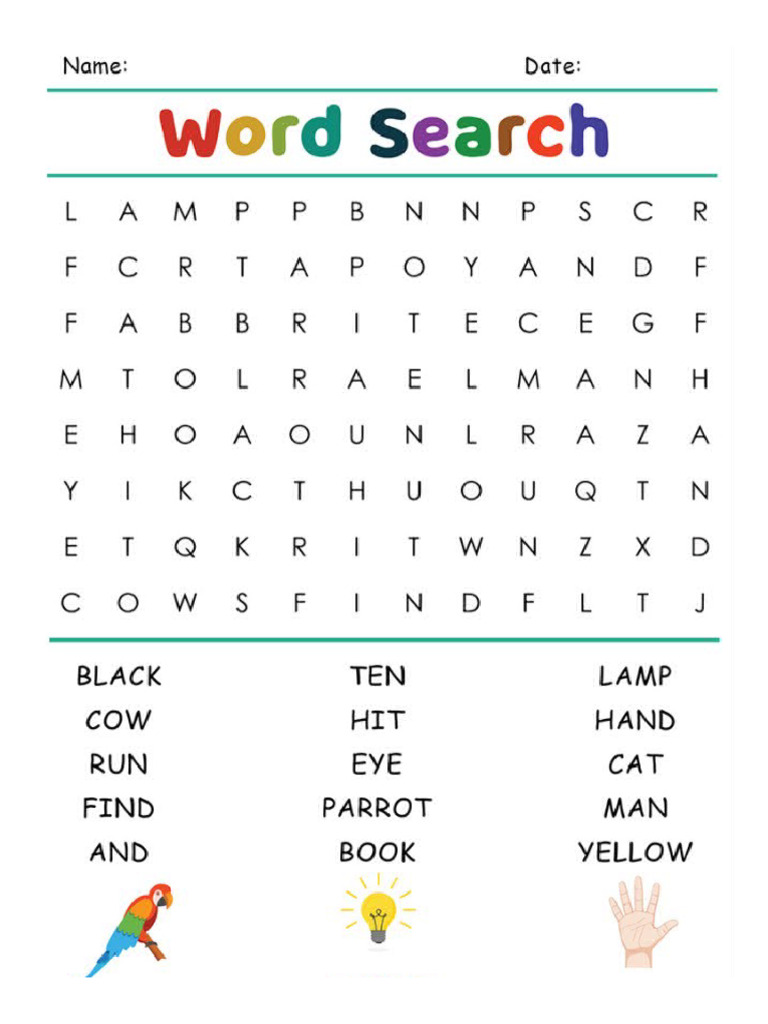 Word Puzzle 1 | PDF