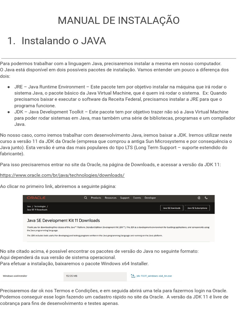 Guia de Instalação: Java, IntelliJ e MySQL | PDF | Java (linguagem de ...