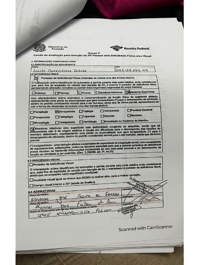 Laudo PCD | PDF