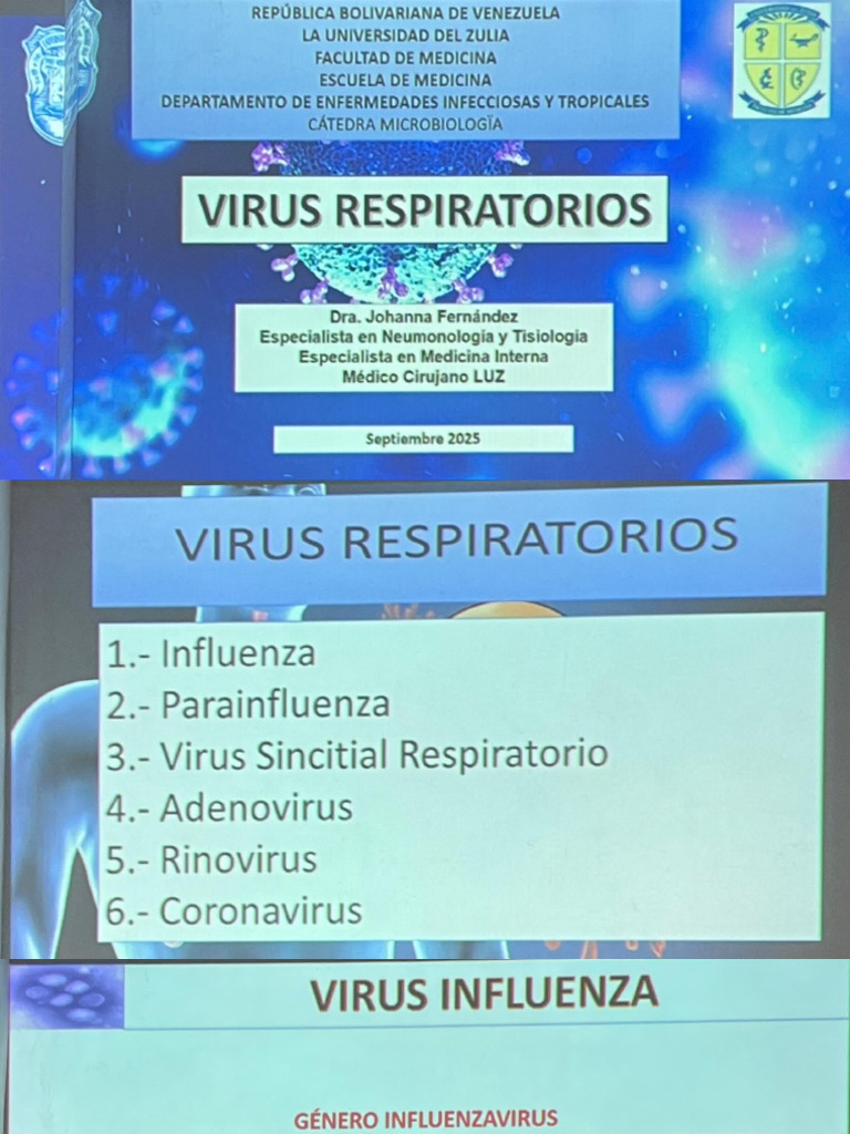 Virus Respiratorios 2025 | PDF
