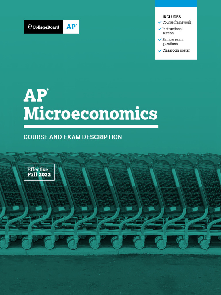 AP Microeconomics Course Overview 2022 | PDF | Advanced Placement ...