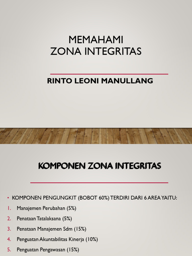 Bahan Presentasi ZI 2024 | PDF