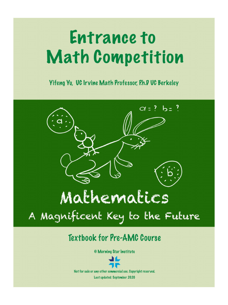 Pre AMC Online Book 9 23 | PDF | Mathematics | Number Theory