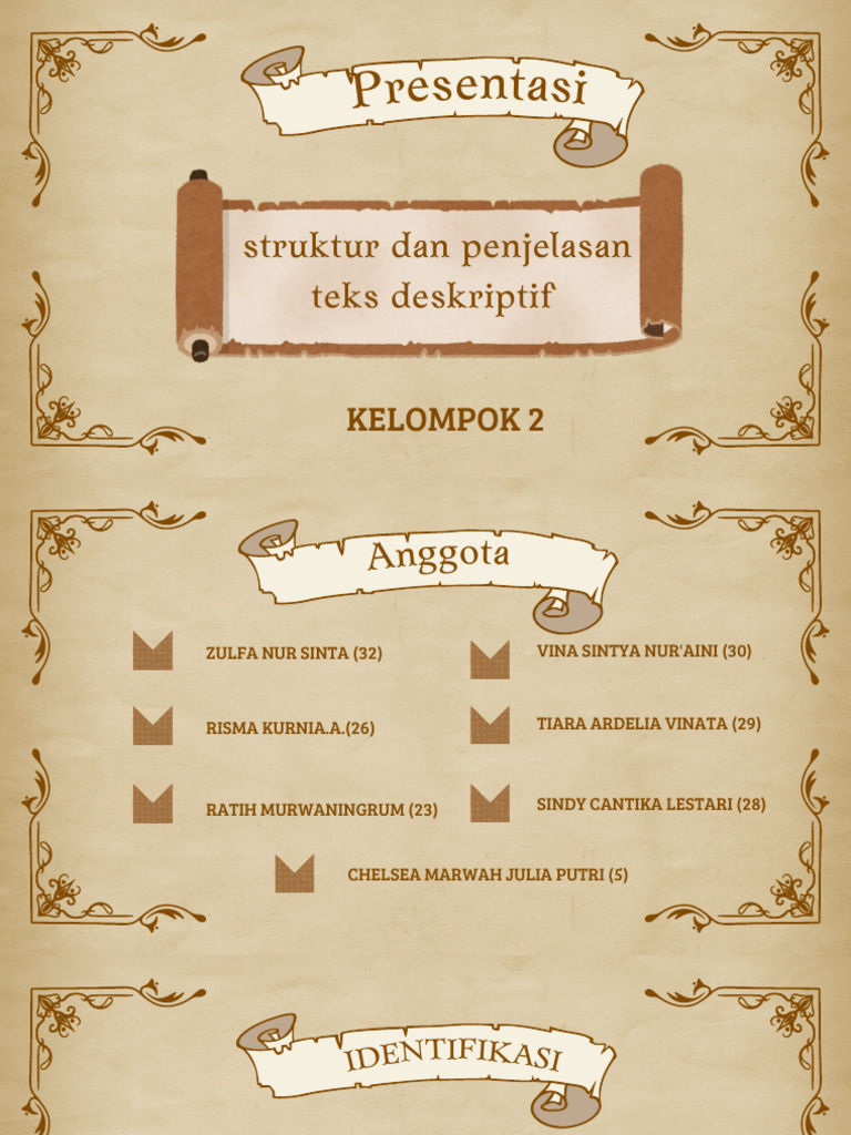 Struktur Teks Deskriptif dan Penjelasannya | PDF