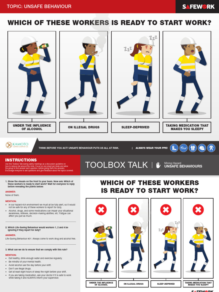 Get Ready To Safely Start Work PDF Sleep Deprivation Occupational