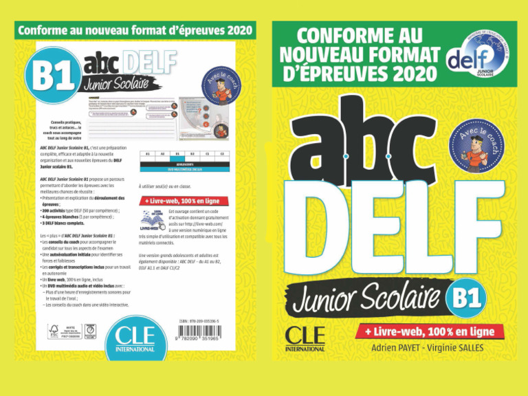 ABC Delf Junior NF B1 Cover | PDF