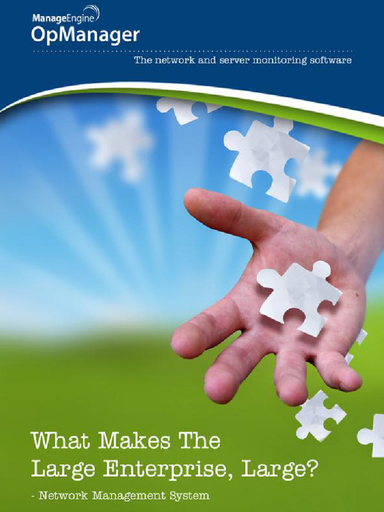 Network Management for Large Enterprises | PDF | Computer Network ...