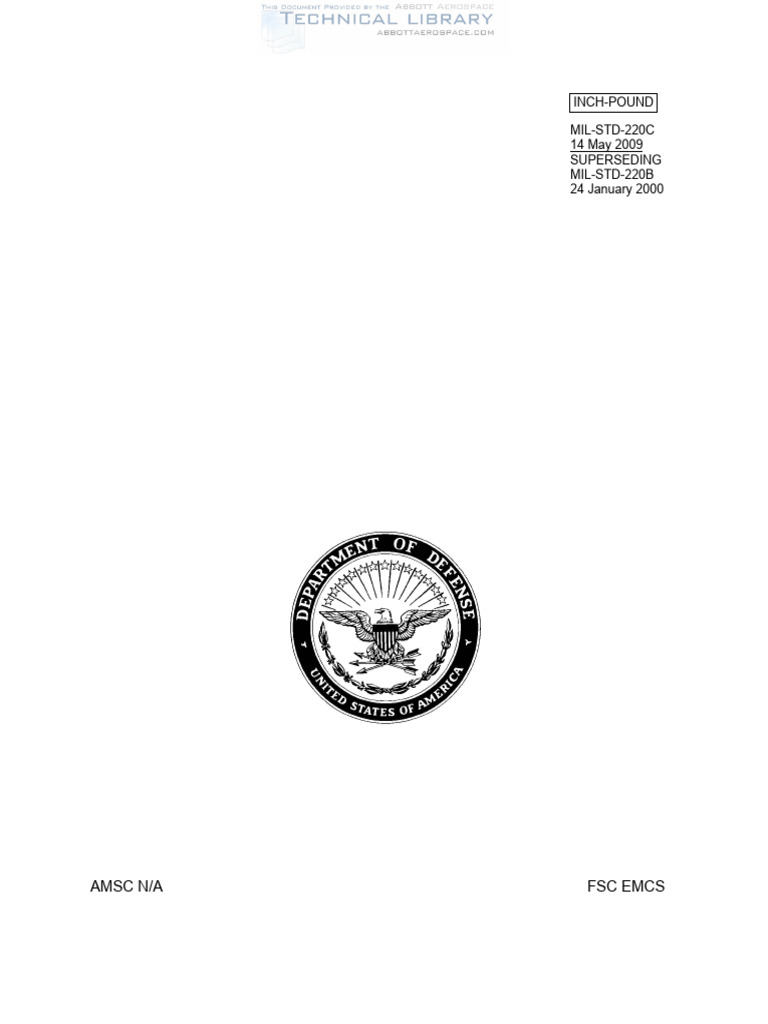 MIL-STD-220C: Insertion Loss Measurement | PDF | Electronic Filter ...