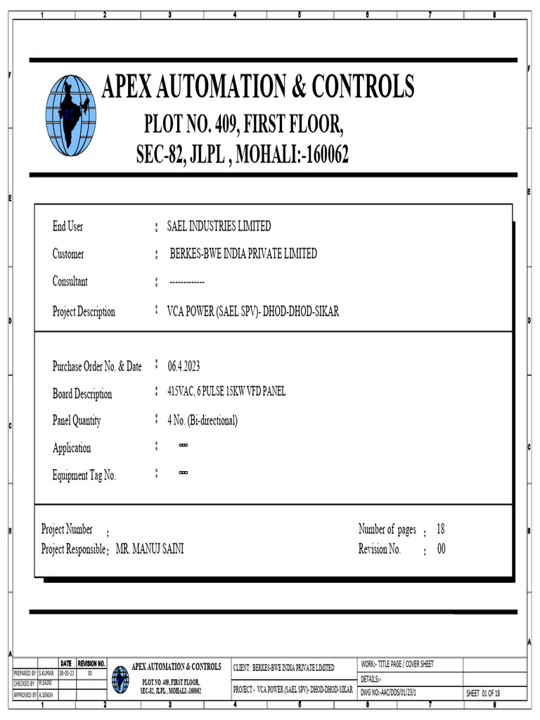 VCA Power Project Documentation | PDF | Transformer | Electric Power