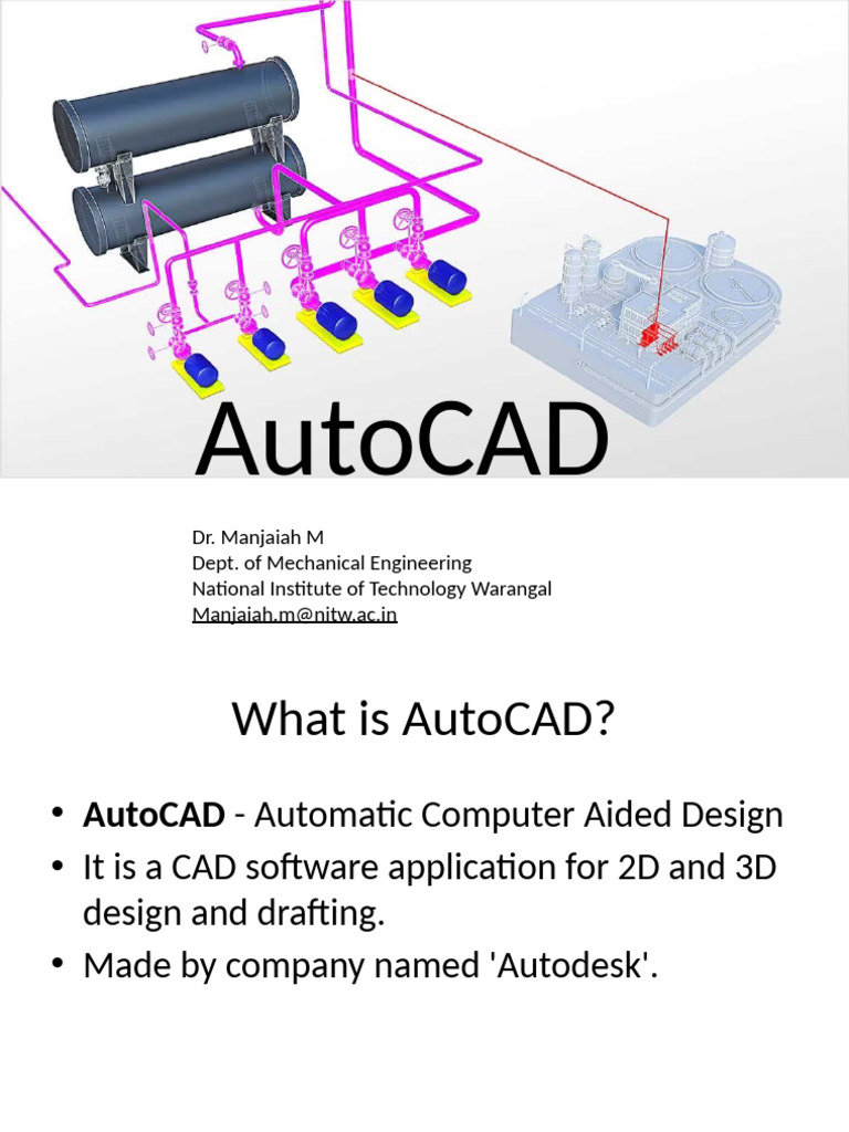 AutoCAD Introduction | PDF | Auto Cad