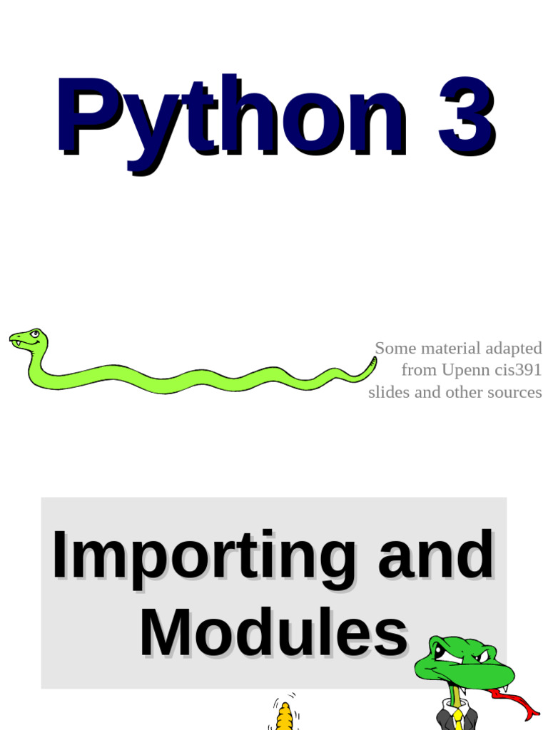 Python 3 | PDF | Class (Computer Programming) | Method (Computer ...