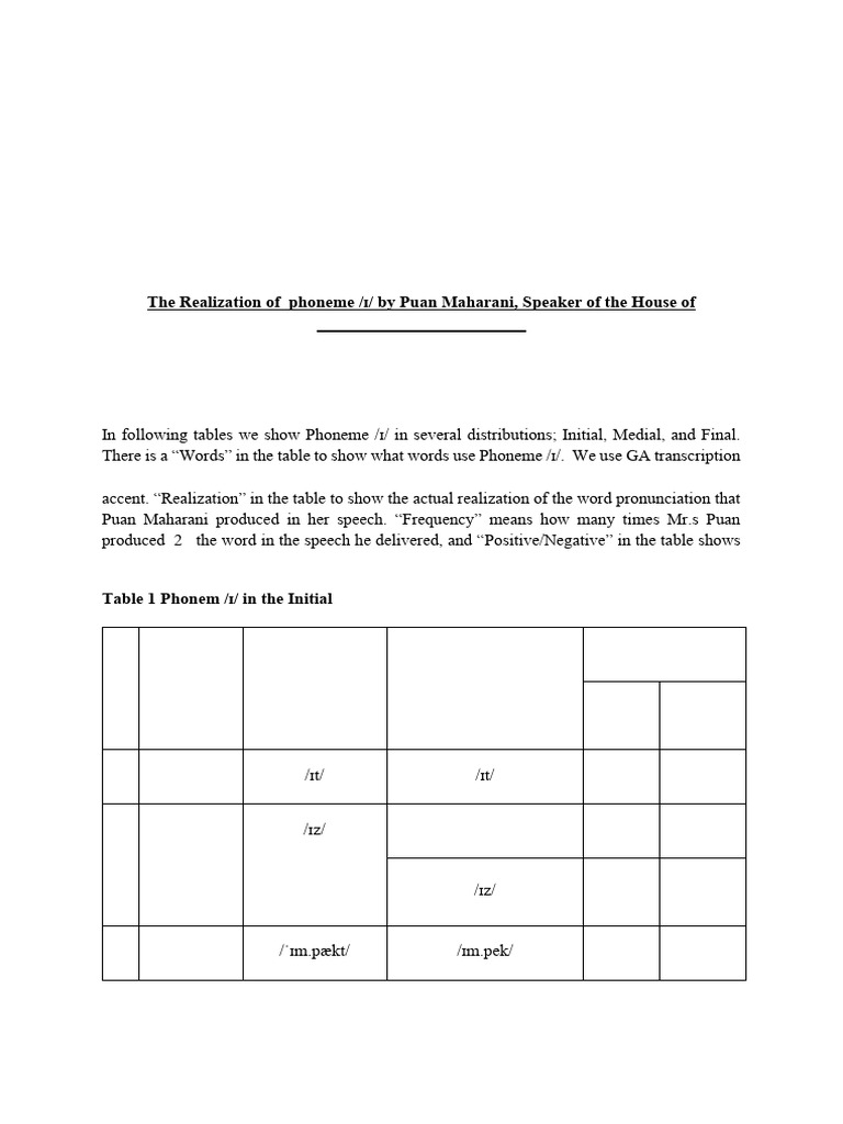 Group 2 - Final Report Epp | PDF | Phoneme | Syllable