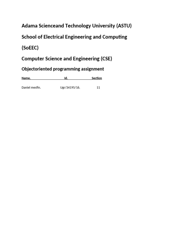 University Course Management System in Java | PDF