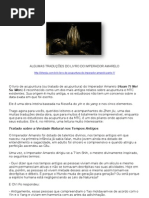 ALGUMAS TRADUÇÕES DO LIVRO DO IMPERADOR AMARELO