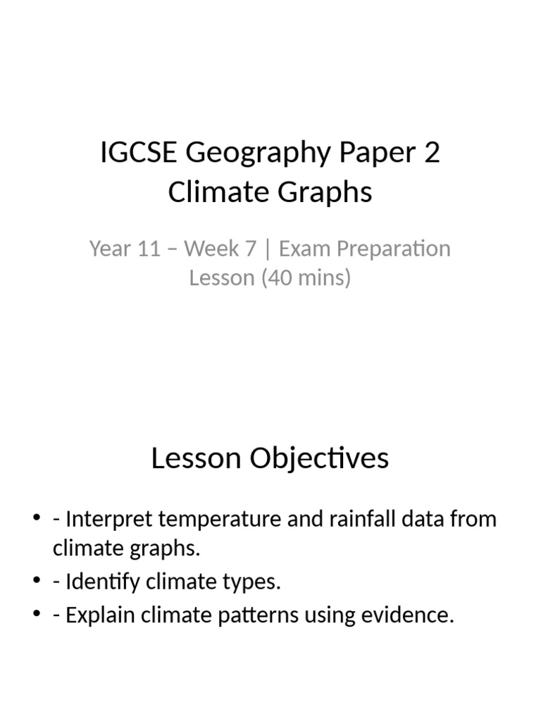Understanding Climate Graphs and Zones | PDF