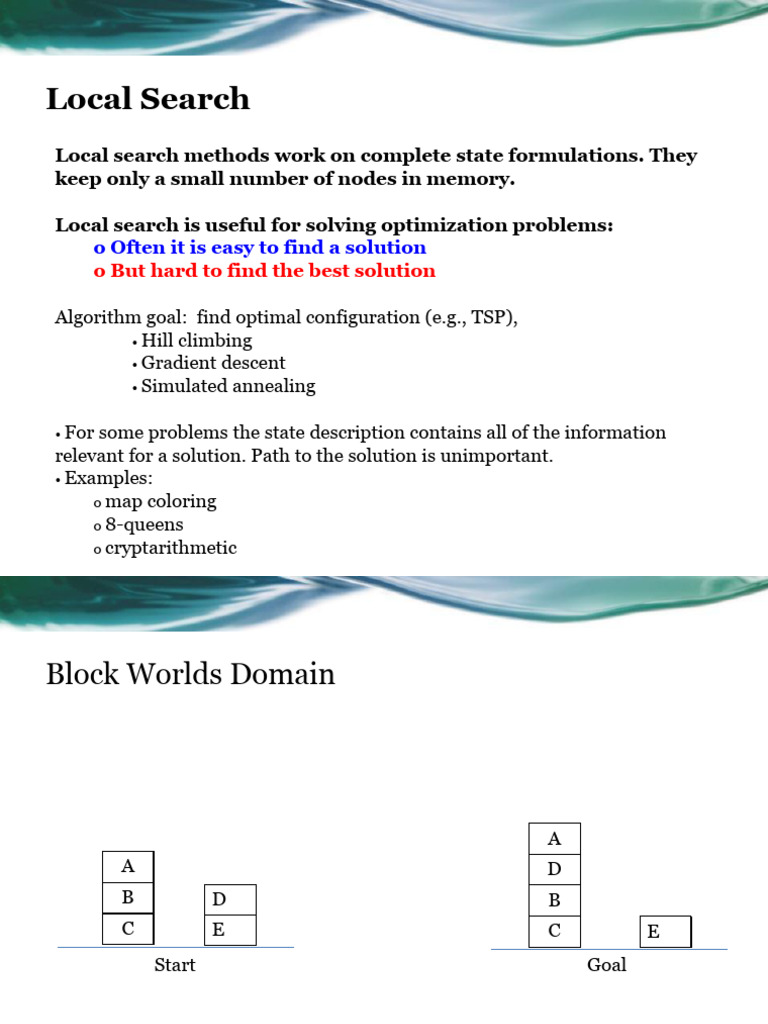 Unit-1 Hill Climbing Algorithm | PDF | Systems Analysis | Mathematical ...