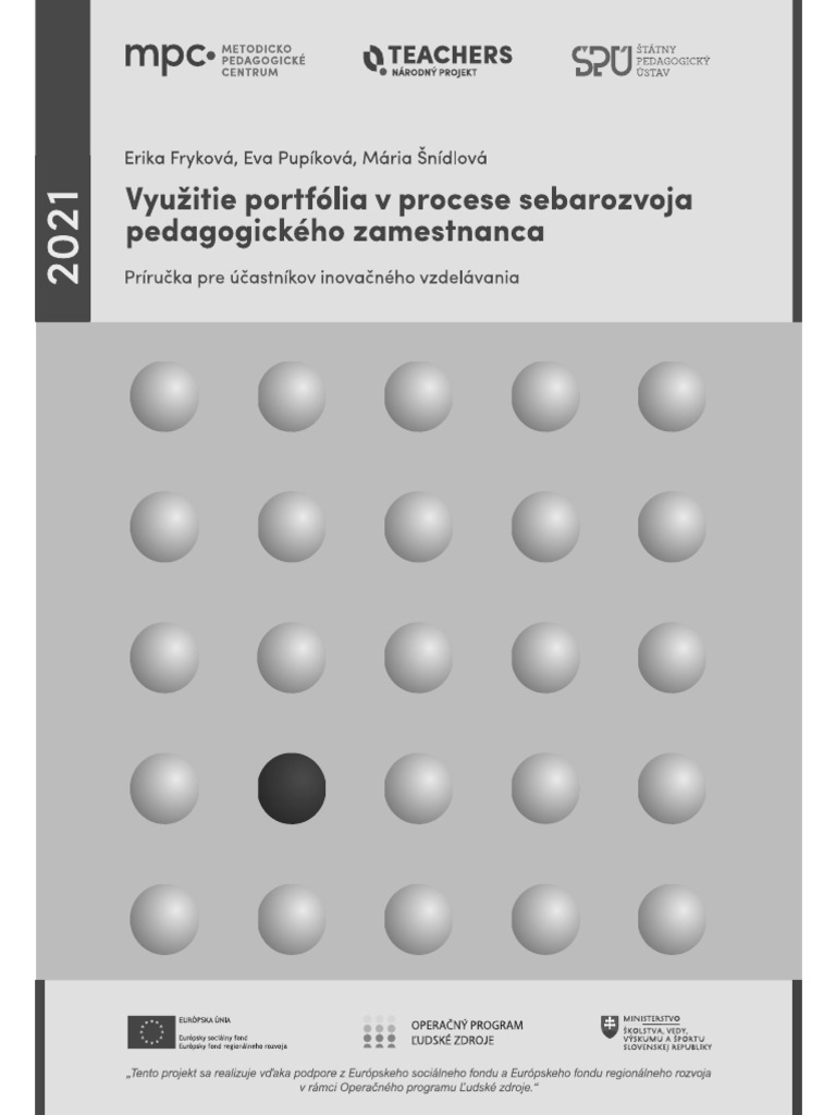 Využitie Portfólia V Procese Sebarozvoja | PDF