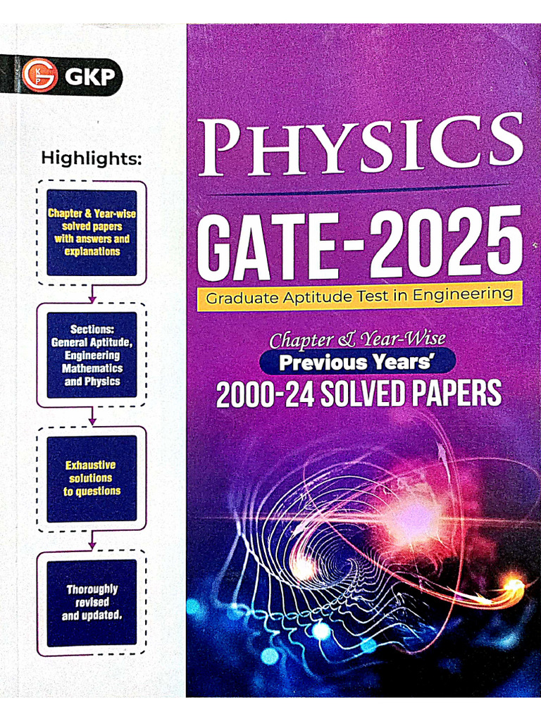 Gate Physics Pyq 2000-2024 | PDF