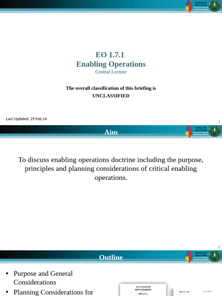 Battalion Staff Officer Training Guide | PDF | Reconnaissance | Battalion
