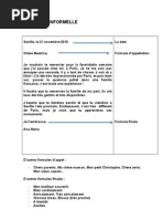 La Lettre Informelle