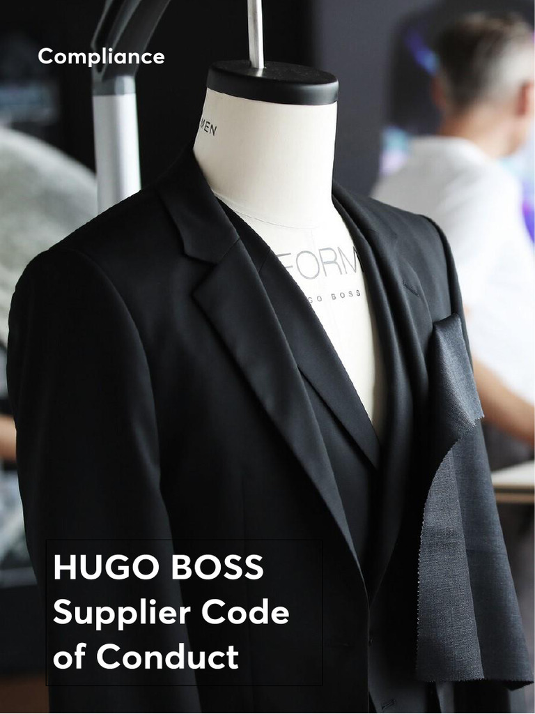 HUGO BOSS Supplier Code of Conduct en | PDF