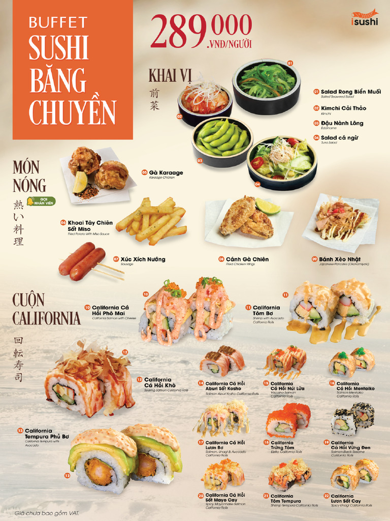 Menu BF Chuyền | PDF