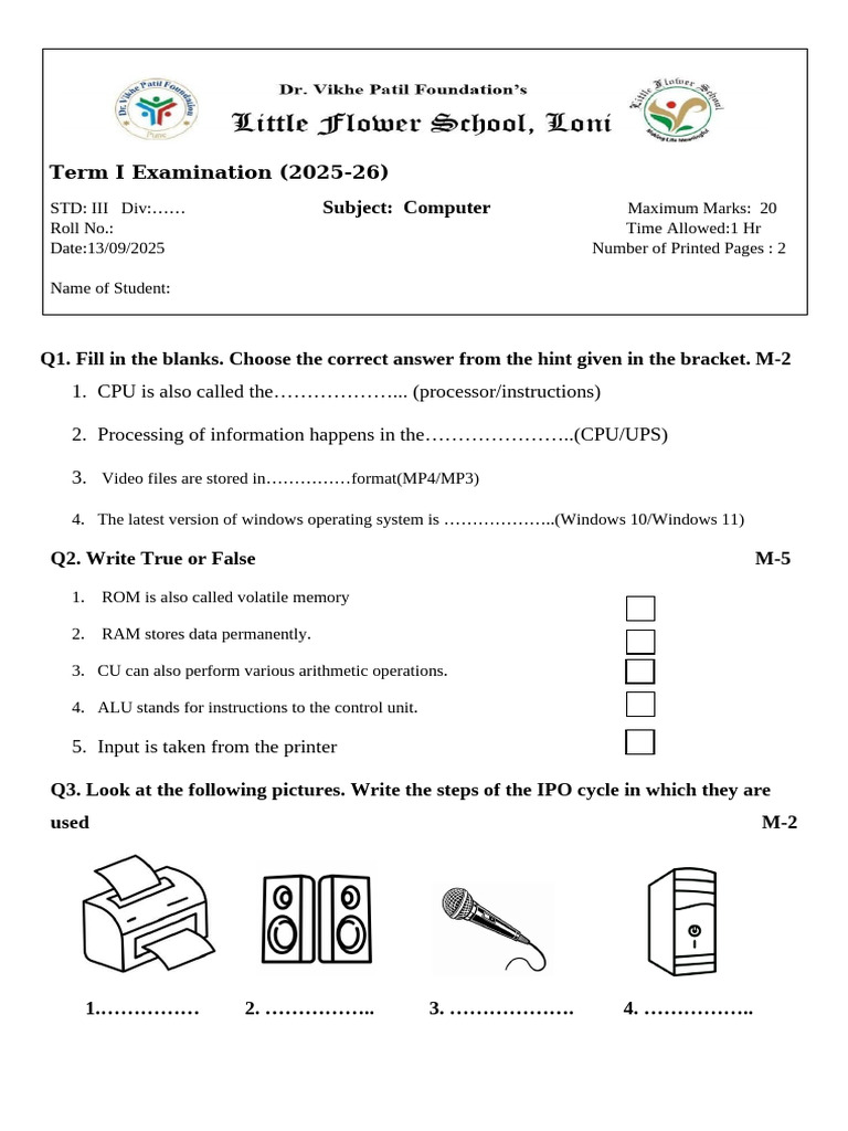 Class 3 | PDF