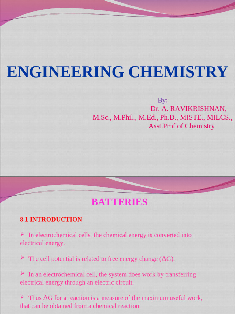 Understanding Battery Types and Chemistry | PDF | Lithium Ion Battery ...