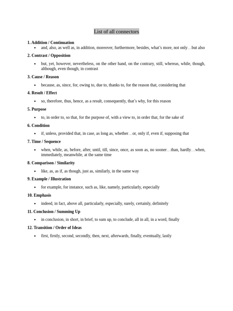Connectors Master Sheet | PDF | Climate Change