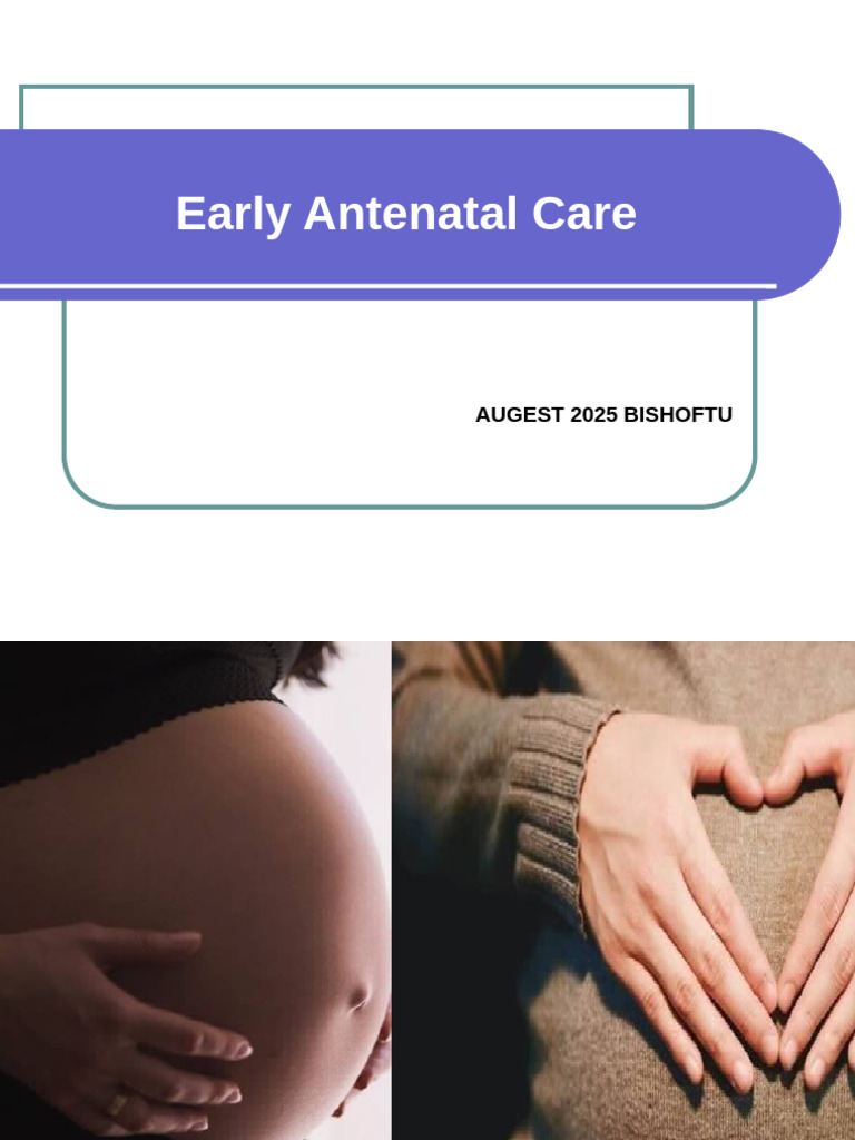 Essential Guide to Early Antenatal Care | PDF | Pregnancy | Prenatal ...