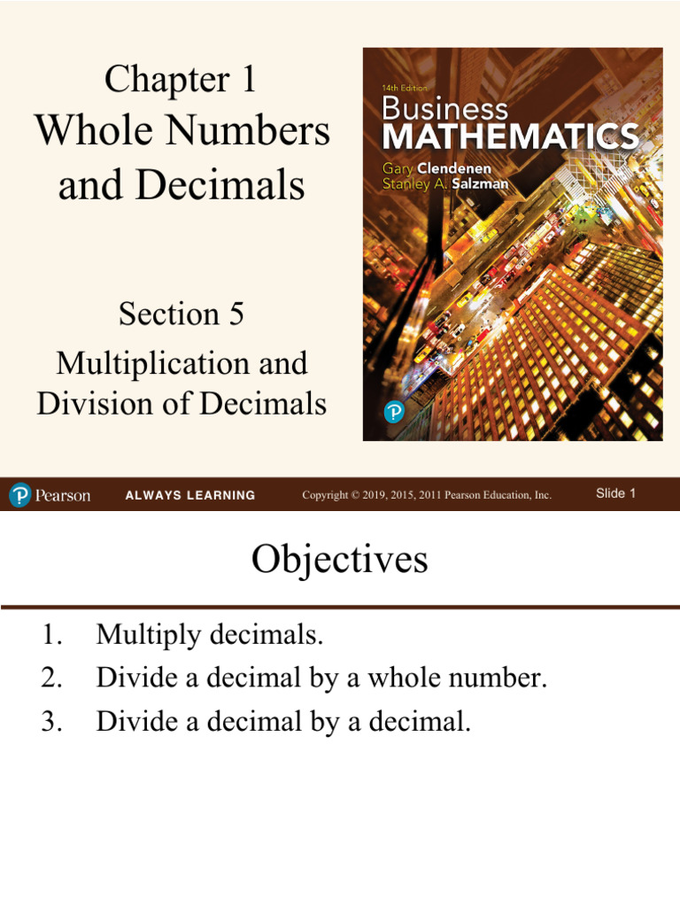 CH1 S5 | PDF