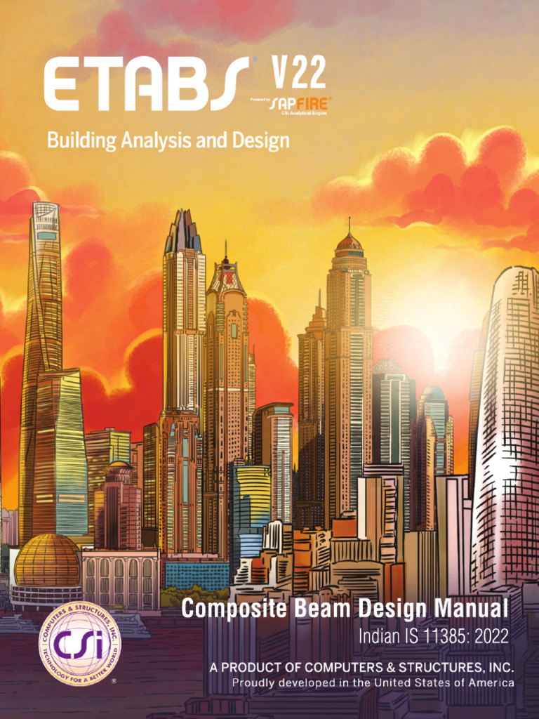 Composite Beam Design Manual IS 11384 | PDF | Bending | Beam (Structure)