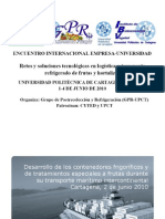 Desarrollo y tratamientos de contenedores frigoríficos