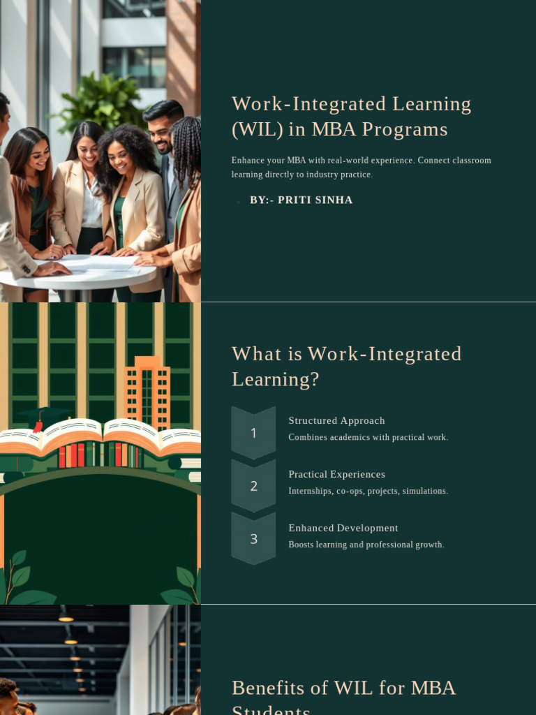 Work-Integrated Learning in MBA Programs | PDF | Master Of Business ...