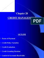 Chapter 28 Credit Management