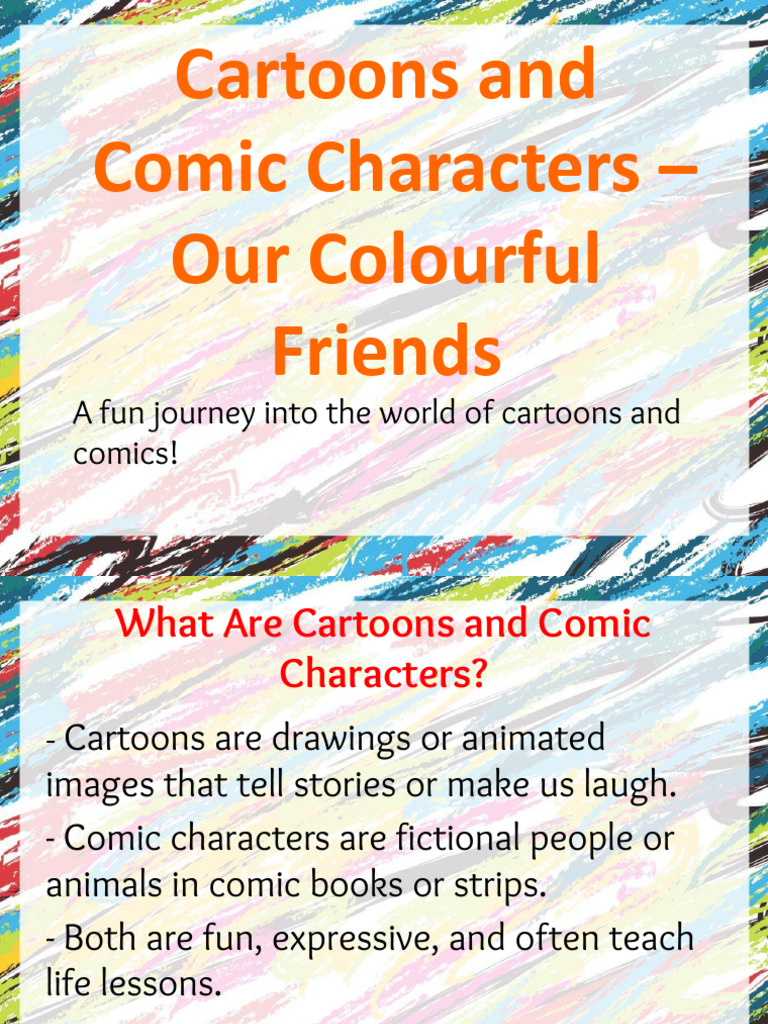 Exploring Cartoons and Comic Characters | PDF