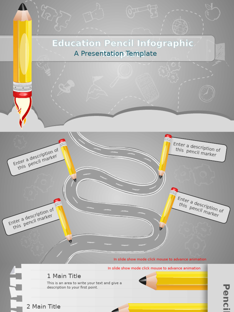 Pencil Presentation Training Template | PDF