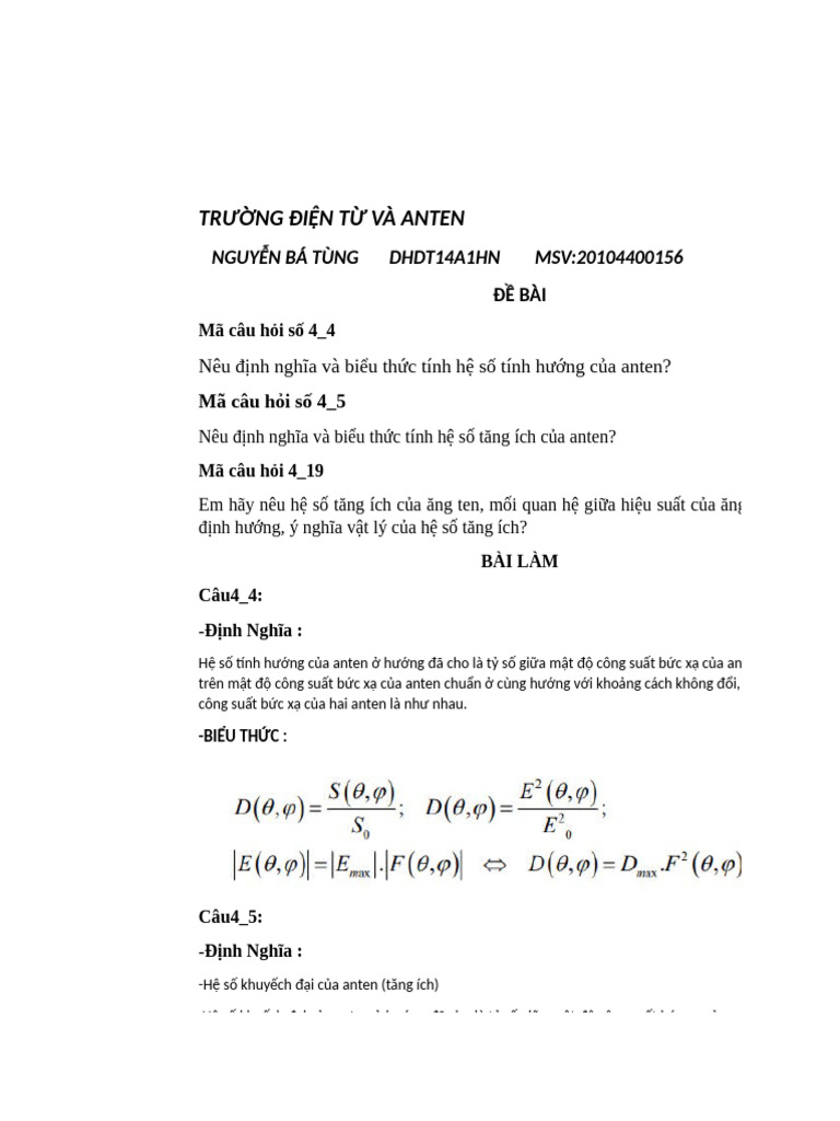 T NG H P Chương4 | PDF