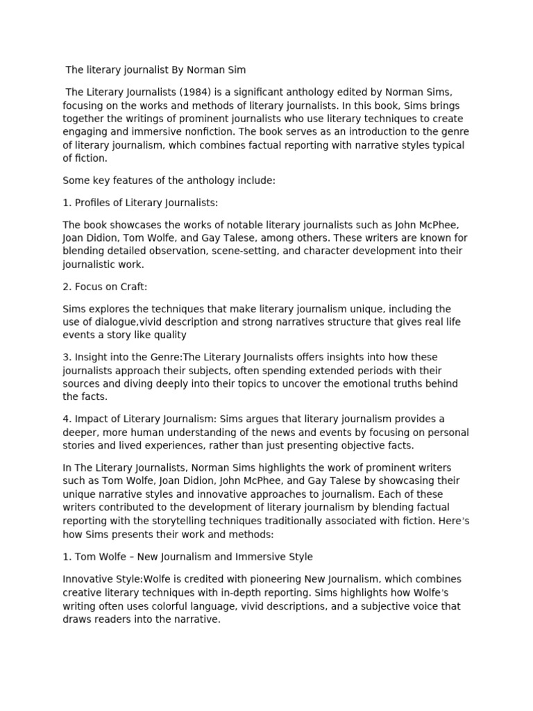 The Literary Jo-WPS Office | PDF | Creative Nonfiction | Narrative