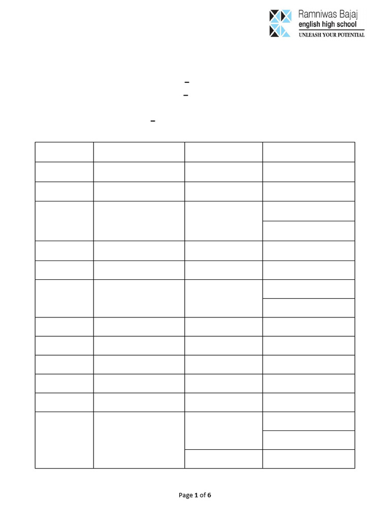 Grade 9 ICSE Term 1 Timetable 2025-2026 | PDF | English Language | Earth