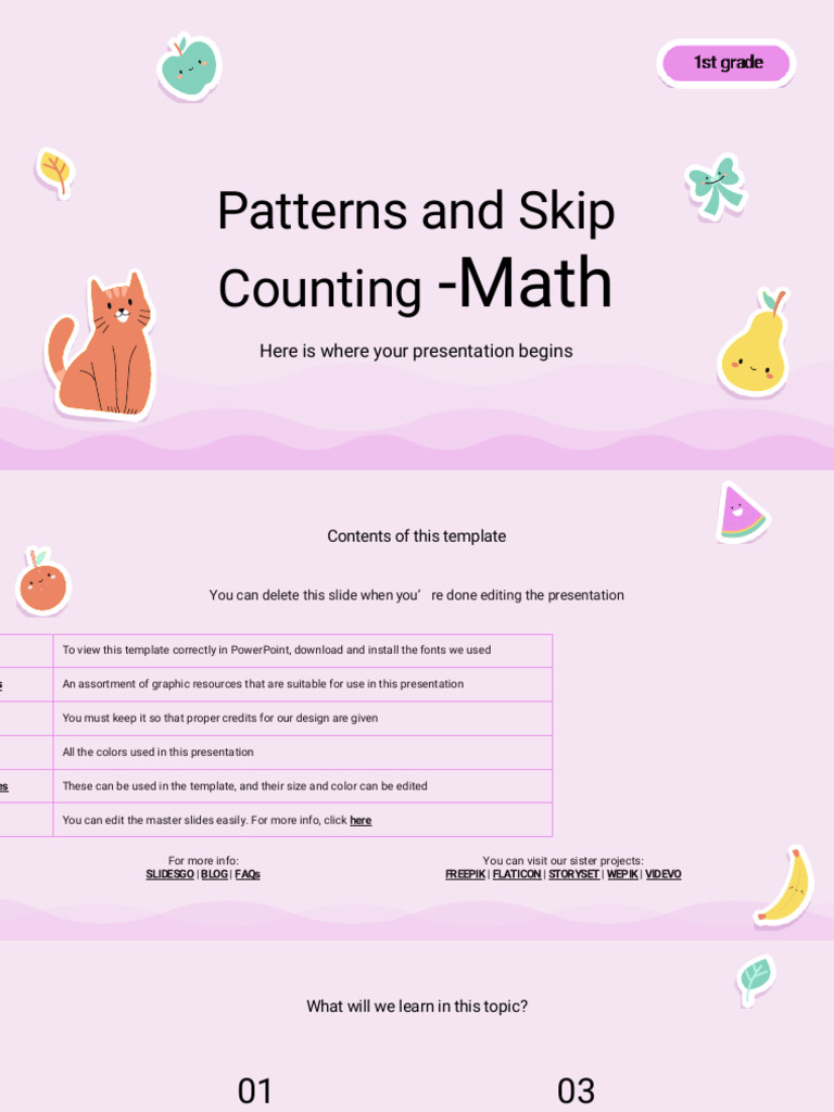 Patterns and Skip Counting Techniques | PDF | Mercury (Planet) | Planets
