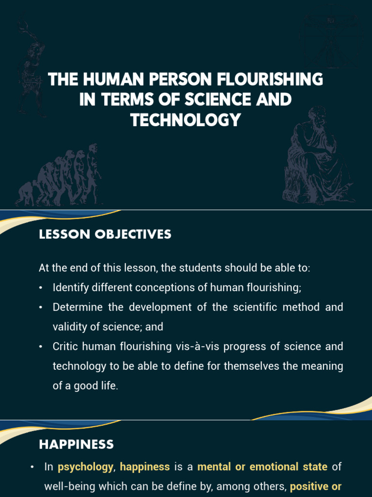 Lesson 4 Human Flourishing | PDF | Happiness